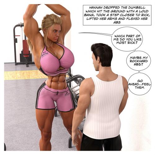 Hannah's Story: Gym Encounter - Robolord 3D Porn Comic